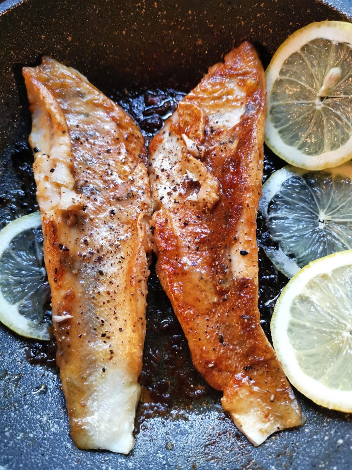 Zanderfilet-caramellisiert-Rezept-Karla-Gast- Zanderfilet caramellisiert